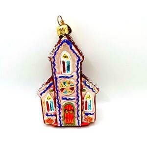 Christopher Radko Ginger Chapel Ornament